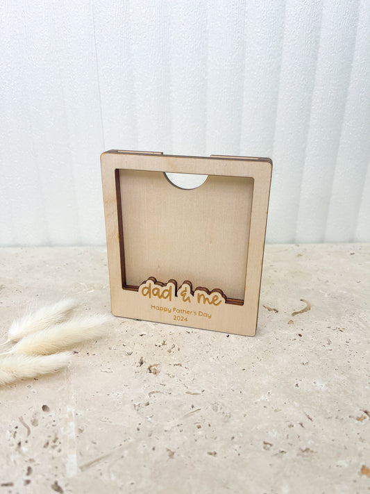 Father's Day mini wooden frame